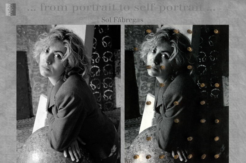 … from portrait to self-portrait … Barcelona album, diptych : Antonio Nodar / Sol Fabregas Sol Fabregas