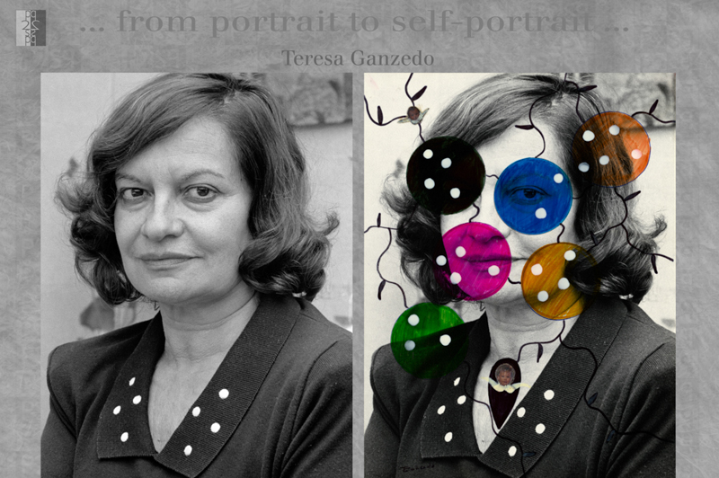 … from portrait to self-portrait … Barcelona album, diptych : Antonio Nodar / Teresa Ganzedo Teresa Ganzedo