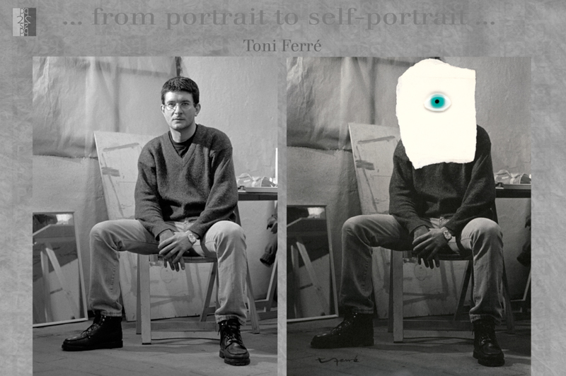 … from portrait to self-portrait … Barcelona album, diptych : Antonio Nodar / Toni Ferre Toni Ferre
