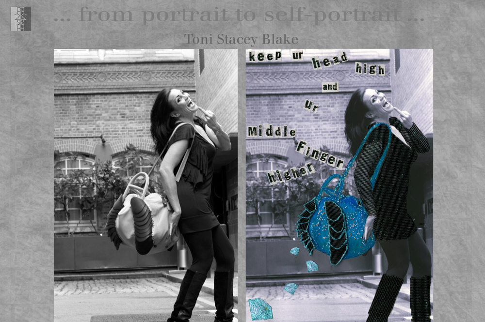 … from portrait to self-portrait … London album, diptych : Antonio Nodar / Toni Stacey Blake Toni Stacey Blake