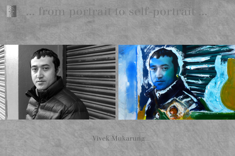 … from portrait to self-portrait … Nepal album, diptych : Antonio Nodar / Vivek Mukarung Vivek Mukarung