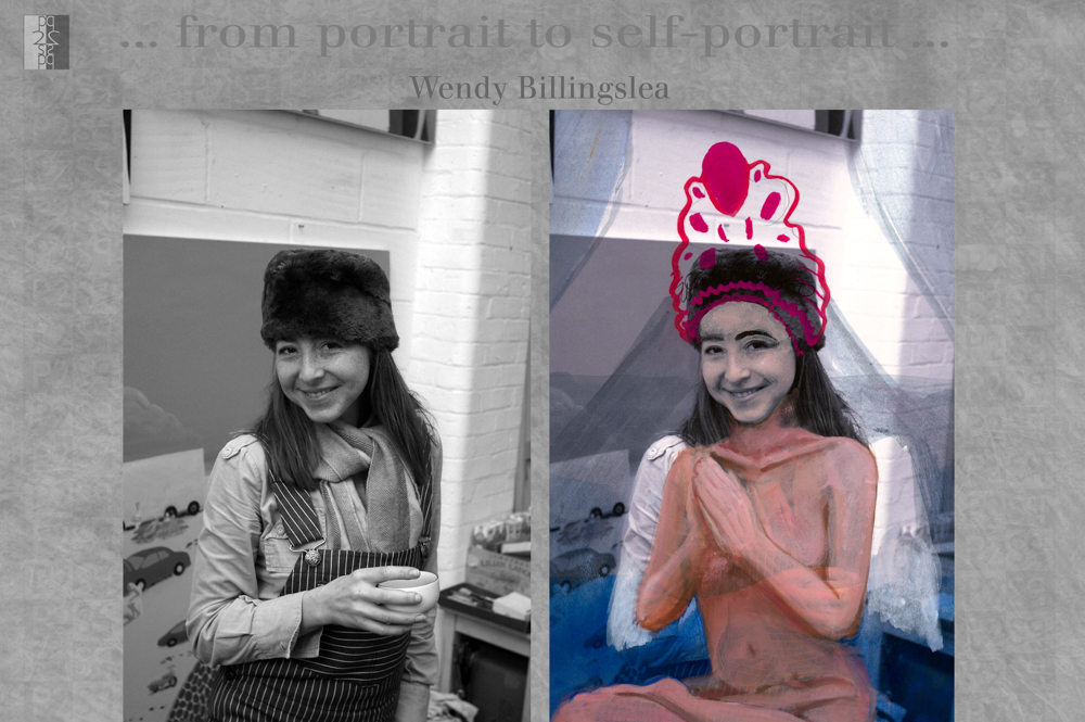 … from portrait to self-portrait … London album, diptych : Antonio Nodar / Wendy Billingslea Wendy Billingslea