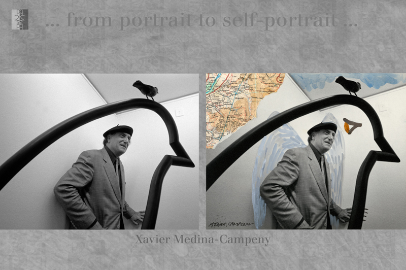 … from portrait to self-portrait … Barcelona album, diptych : Antonio Nodar / Xavier Medina-Campeny Xavier Medina-Campeny