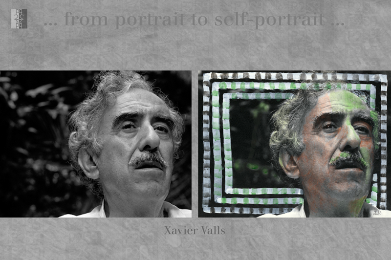 … from portrait to self-portrait … Barcelona album, diptych : Antonio Nodar / Xavier Valls Xavier Valls
