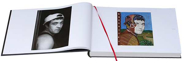 … from portrait to self-portrait … VOL.1, book pages 20 & 21 alecs navio vol.1 book