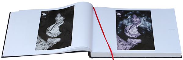 … from portrait to self-portrait … VOL.1, book pages 80 & 81 beverlie manson vol.1 book