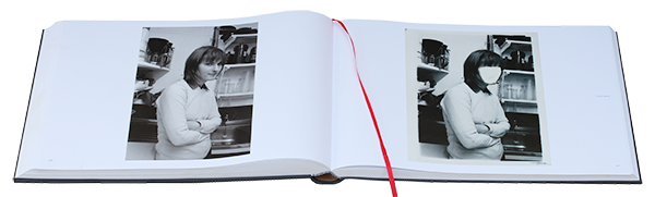 … from portrait to self-portrait … VOL.1, book pages 300 & 301 lorna santon vol.1 book