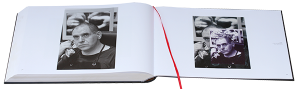 … from portrait to self-portrait … Vol.1, book pages 488 & 489 evru-zush-albert porta vol.1 book