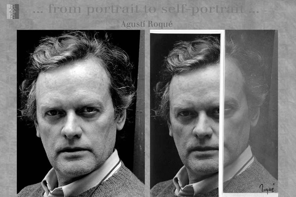 … from portrait to self-portrai… from portrait to self-portrait … Barcelona album, diptych : Antonio Nodar / Agusti Roque Agusti Roque