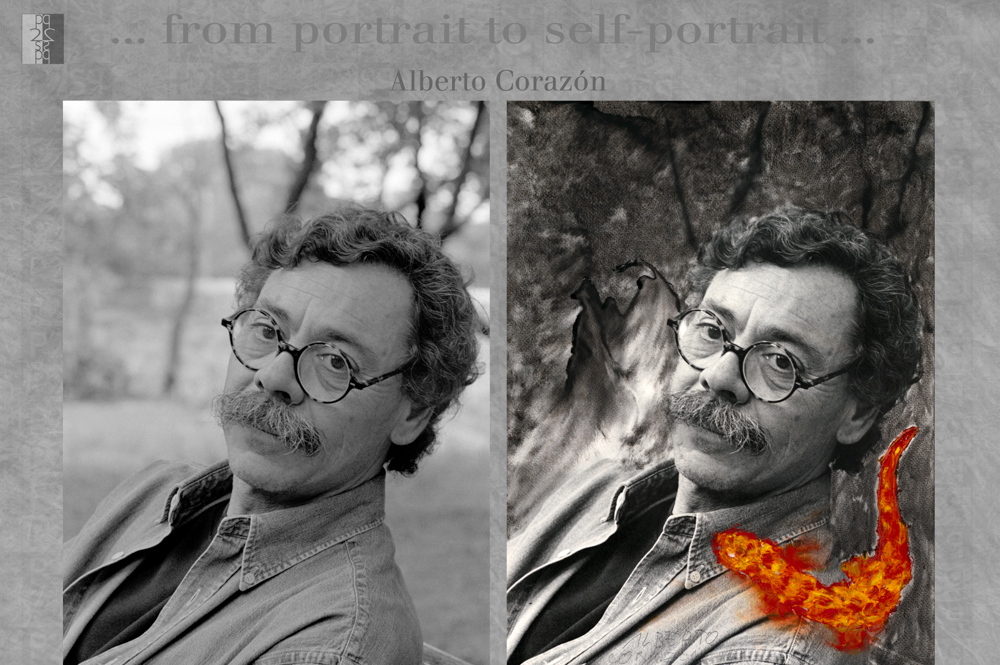 ... from portrait to self-portrait ... Madrid album, diptych: Antonio Nodar / Alberto Corazon Alberto Corazon