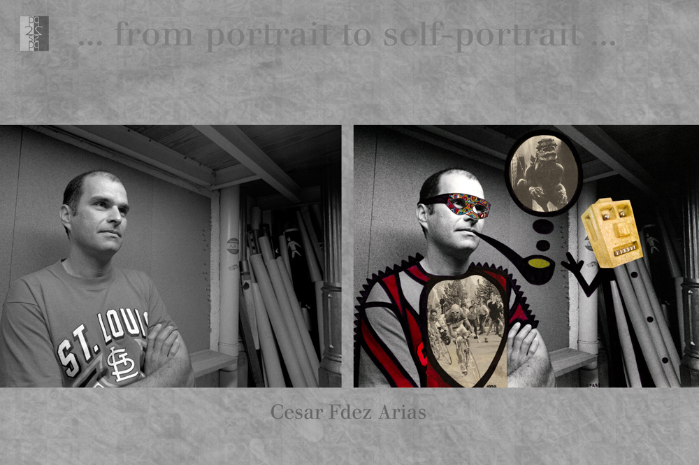 … from portrait to self-portrait … Madrid album, diptych: Antonio Nodar / Cesar Fernandez Arias Cesar Fernandez Arias