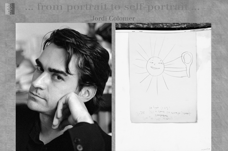 … from portrait to self-portrait … Barcelona album, diptych : Antonio Nodar / Jordi Colomer Jordi Colomer