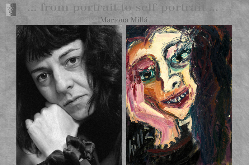 ... from portrait to self-portrait ... Barcelona album, diptych : Antonio Nodar / Mariona Milla Mariona Milla