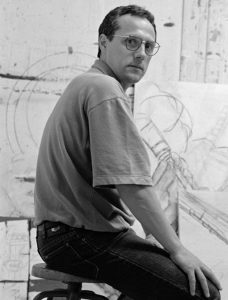 Anxo Baranga, artist portrait, album Catalunya. Córgomo (Vilamartín de Valdeorras) Ourense. 1956, pintor, actor e director de teatro. Vive en Barcelona desde 1979.  https://gl.wikipedia.org/wiki/Anxo_Baranga