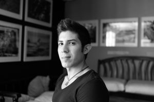 Alberto Escobar, artist portrait, El Salvador album