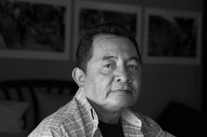 Alvaro Cuestas Cruz, artist portrait, El Salvador album