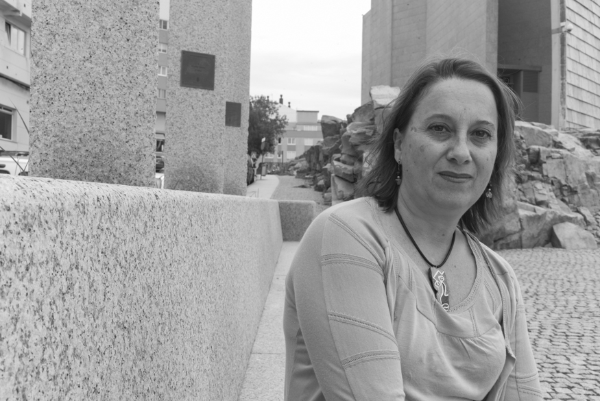 Amelia Secas, artist portrait, Galicia Album