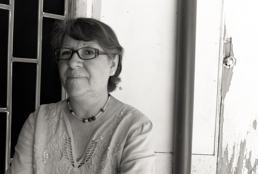 Ana Maria Medina, artist portrait, El Salvador album