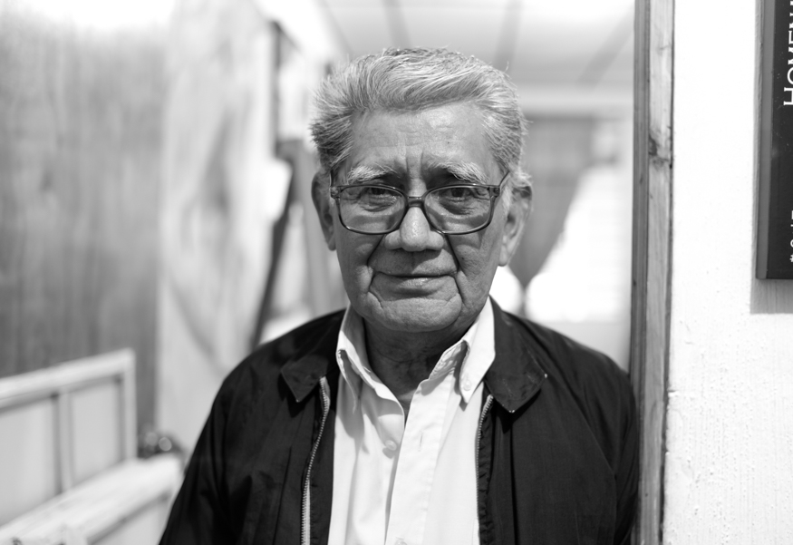 Armando Solis, artist portrait, El Salvador album