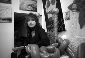 Christine Smith, artist portrait, London album