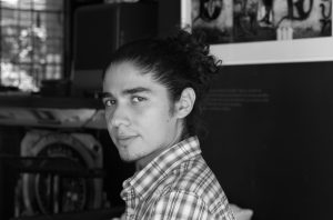 Cristian Escamilla, artist portrait, El Salvador album