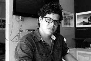 Eduardo Eli Crespin, artist portrait, El Salvador album