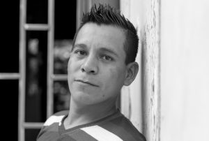 Jaime Lainez, artist portrait, El Salvador album