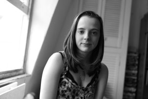 Kaiti Newman, artist portrait, London album