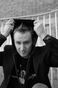 Kevin Scullion, artist portrait, London album