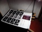 from portrait to self-portrait, Vol 1. making off. Works at my studio ready to be scanned . Barcelona 2011
