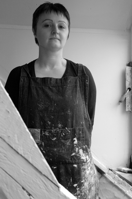 Linda Jane James, artist portrait, London album