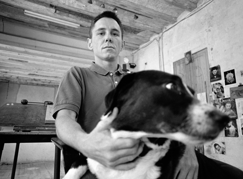 Marcos Palazzi. Barcelona, 1965, artist portrait, Catalunya album