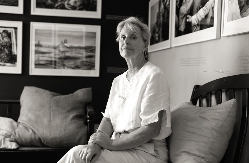 Maria Angels Martin, artist portrait, El Salvador album