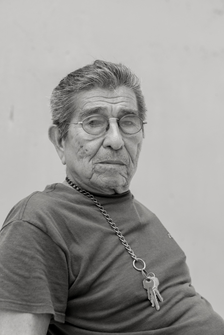 Miguel Angel Aviles, artist portrait, El Salvador album