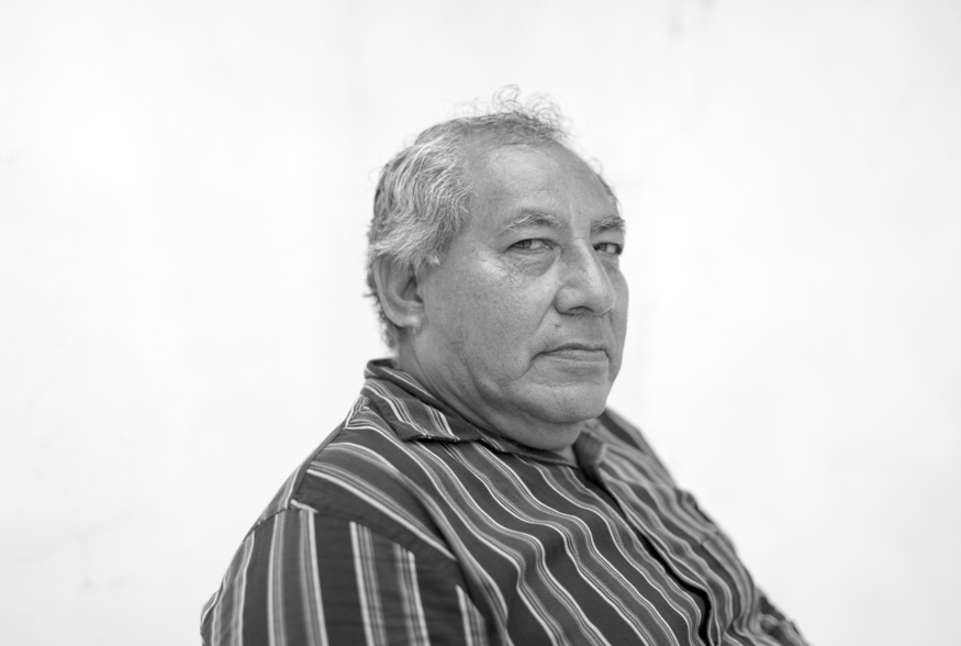 Raul Antonio Castillo Reyes, artist portrait, El Salvador album