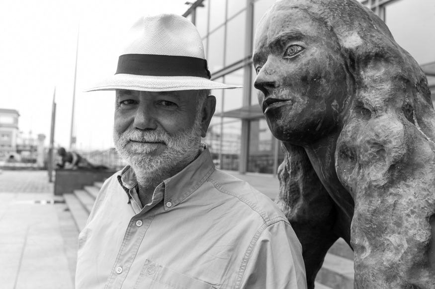 Xurxo Lobato, artist portrait, Galicia album