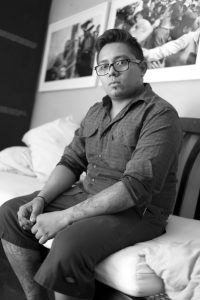 David Alexander Algera, artist portrait, El Salvador album