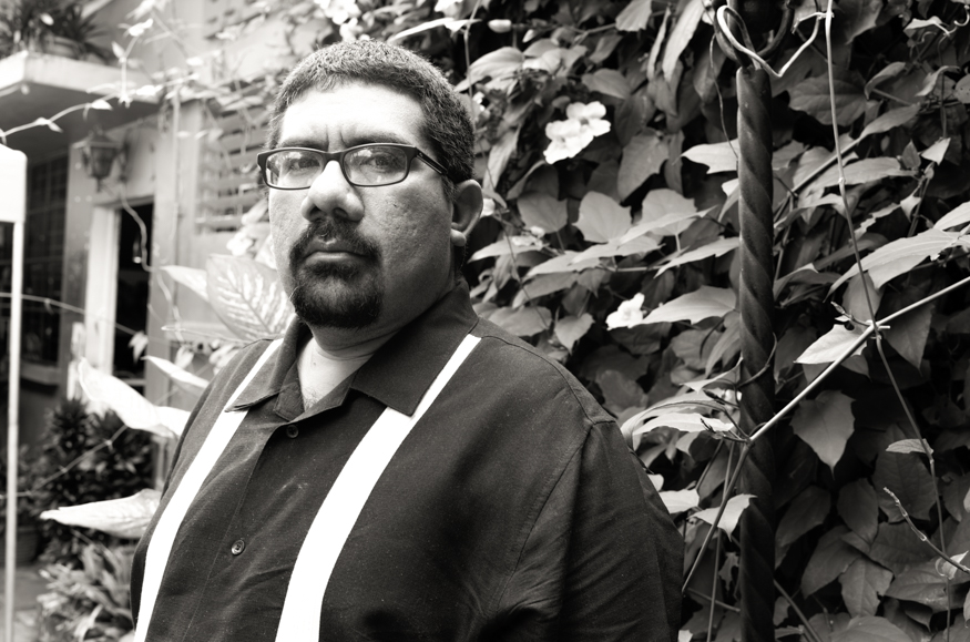 edwing renato mira martin, artist portrait, El Salvador album