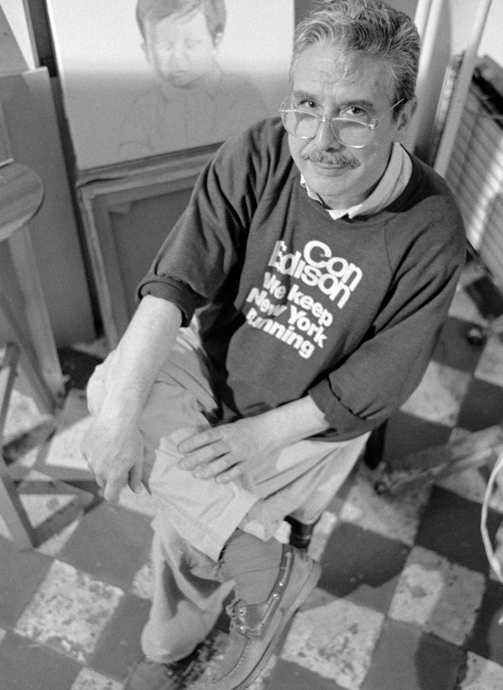 Enrique Vara Bethencourt, artist portrait, Madrid album