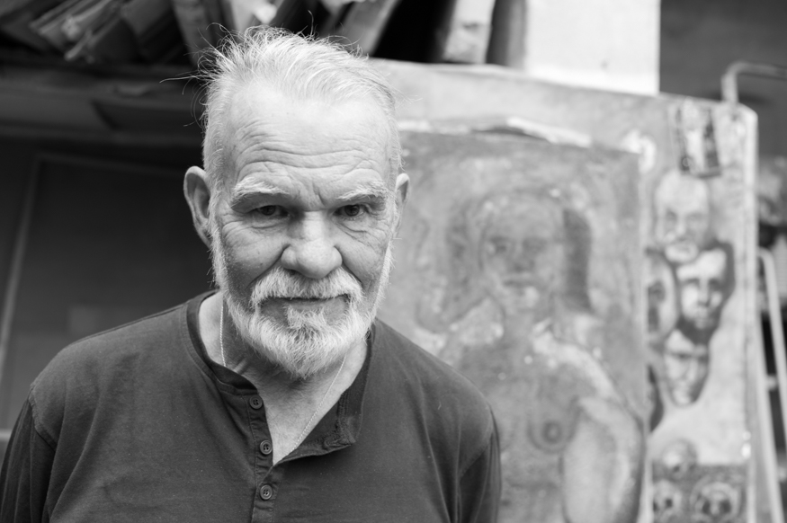 jose luis busto cousillas, artist portrait, Galicia Album