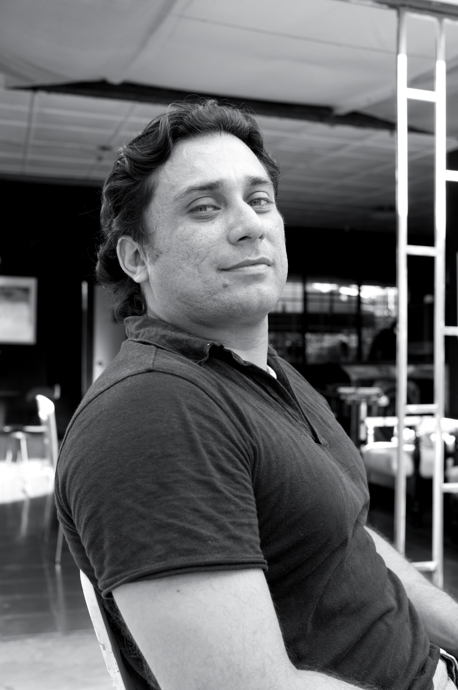 jose miranda, artist portrait, El Salvador album