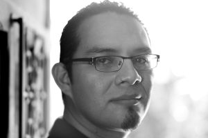 Luis Eduardo Galdamez, artist portrait, El Salvador album