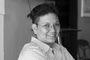 maria teresa diaz colocho, artist portrait, El Salvador album