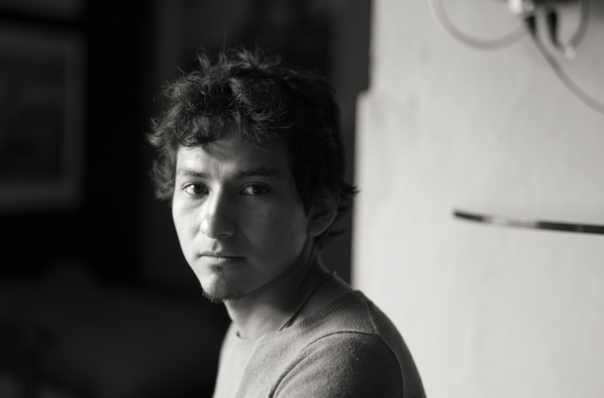 mario eduardo lopez vega, artist portrait, El Salvador album