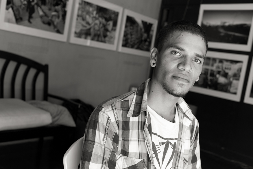 Marlon Josue Hernandez Martinez, artist portrait, El Salvador album