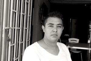 Mauricio Alexander Lopez, artist portrait, El Salvador album