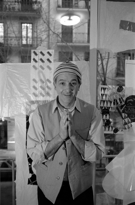 Poca Plata (Miguel Angel Campano). Madrid 1948 - 2018, artist portrait, Catalunya album