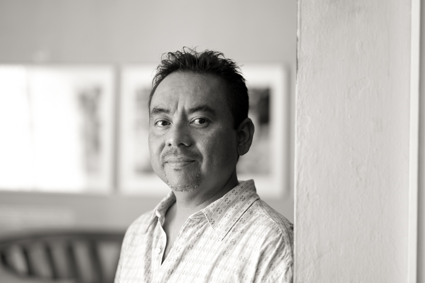 Miguel Guardado, artist portrait, El Salvador album
