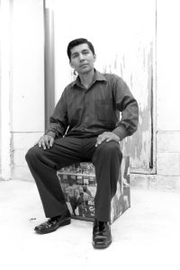 Nahum Nuila, artist portrait, El Salvador album