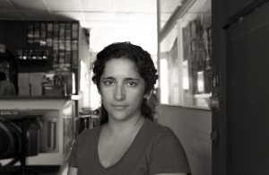 Natalia Dominguez, artist portrait, El Salvador album
